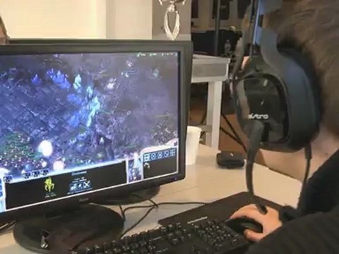 Finale Championnat Francophone - Echauffement des joueurs !