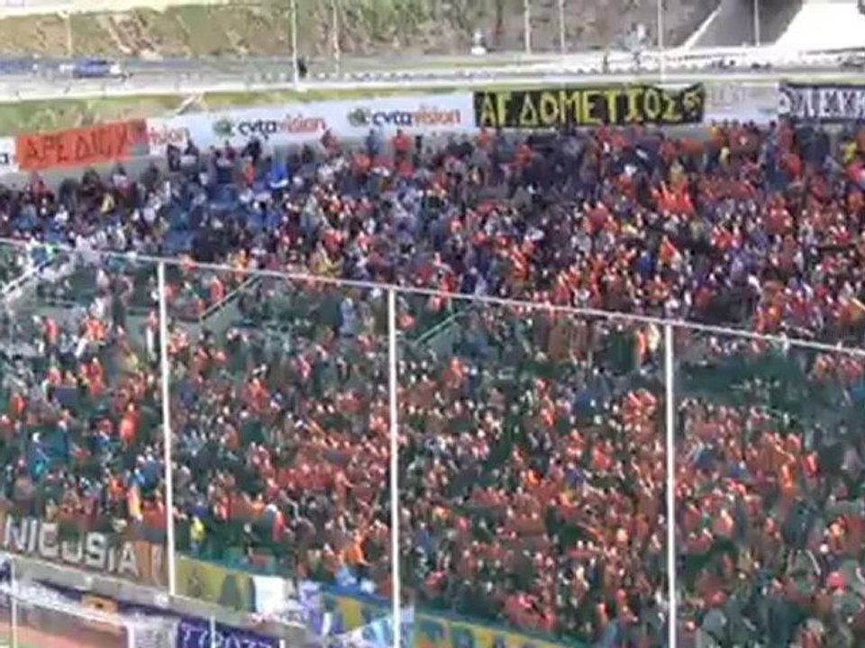 ΑΠΟΕΛ-Ανόρθωση 8/12 Είσοδος ομάδων