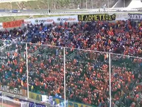 ΑΠΟΕΛ-Ανόρθωση 8/12 Είσοδος ομάδων