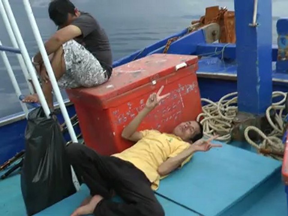 Khao Lak Thailand Fishing on the sea