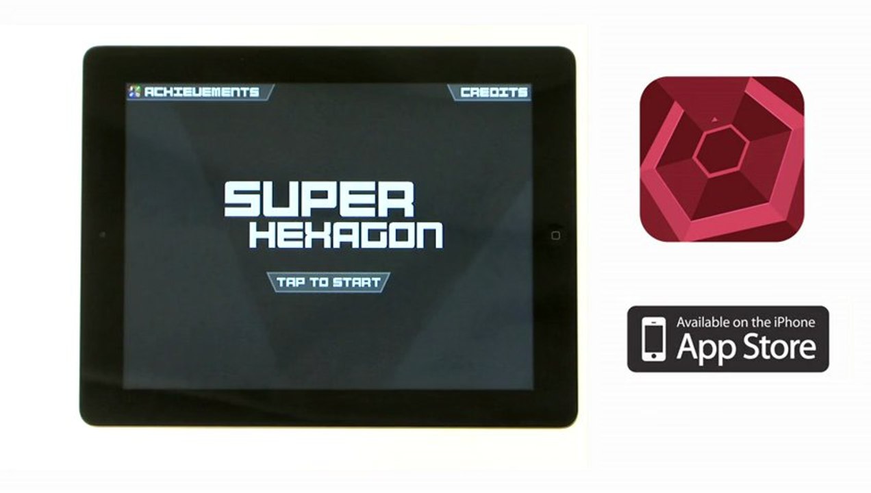 Super Hexagon -Test - iPhone/iPad