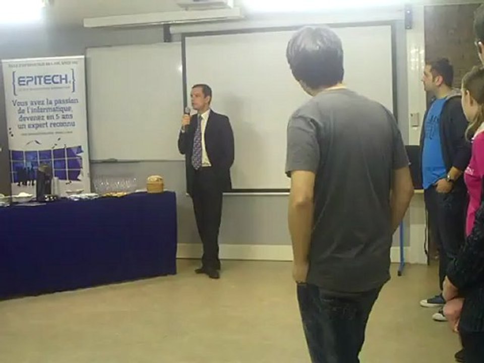 discours d'inauguration de digital heroes à l'EPITECH de lille