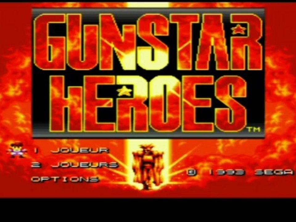 Gunstar Heroes Mega - Drive Vidéo Gameplay [1]