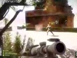 BFBC2: 20 Killstreak Sniping in Squad DM!