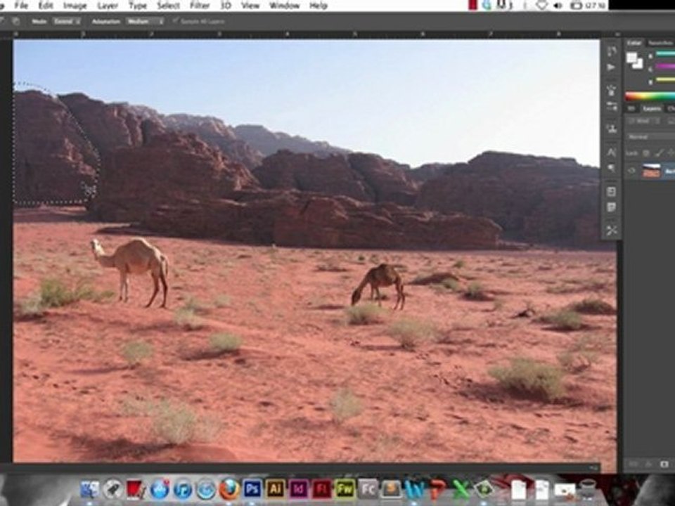 Créatiim - Outil Photoshop CS6 : Déplacement basé sur le contenu