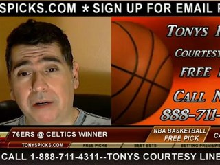 Boston Celtics versus Philadelphia 76ers Pick Prediction NBA Pro Basketball Odds Preview 12-8-2012
