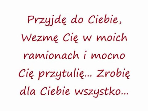 Dla mojej Milosci