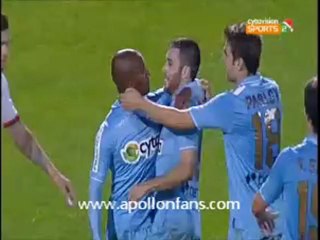 Agia Napa - APOLLON 0-1 (08/12/2012) Faseis kai goal