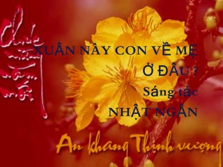 XUÂN NÀY CON VỀ MẸ Ở ĐÂU - Thi Mai