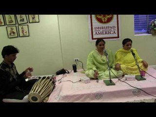 DR. NAG RAO PRESENTS ALIYA, AMITA, AND SUKHAD IN A DHRUPAD CONCERT: RAAG JOG  4
