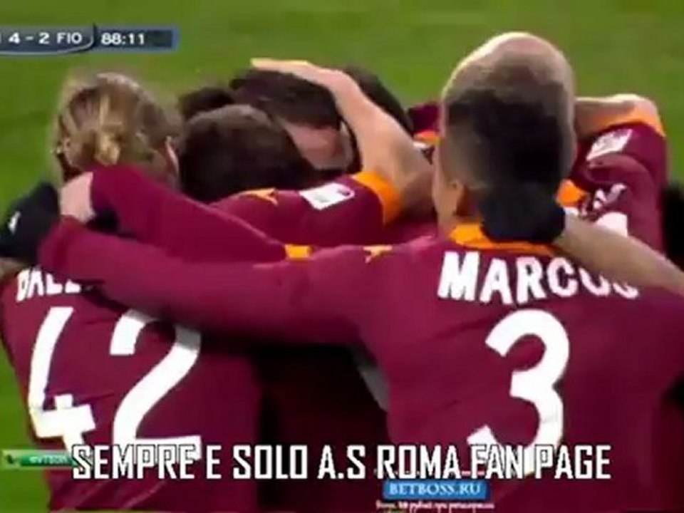 Highlights Roma-Fiorentina 4-2