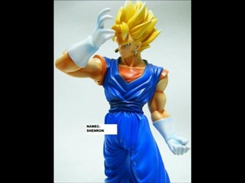 FIGURINE EN RESINE PART 12 SPECIAL VEGETO FUSION SANGOKU ET VEGETA NAMEC-SHENRONZ