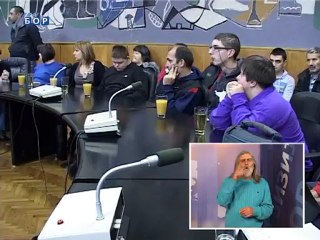 Vesti na znakovnom jeziku, 9. decembar 2012.