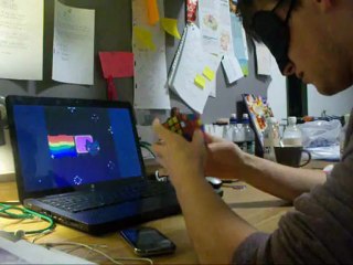 5x5x5 Blindfolded Nyan Cat