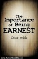 Humor Book Review: The Importance of Being Earnest by Oscar Wilde