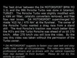 BMW M3 turbo vs Porsche 911turbo