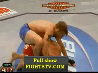 SHOGUN vs GUSTAFSSON takedowns