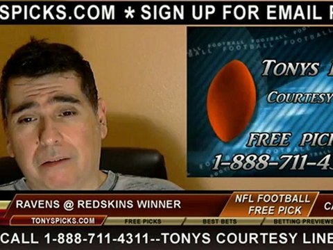 Washington Redskins versus Baltimore Ravens Pick Prediction NFL Pro Football Odds Preview 12-9-2012