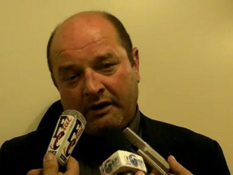 Football - Réaction de Gilles Garnier (président FCBP) après Monaco - Bourg-Péronnas