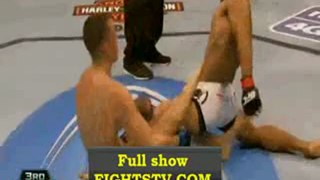 #UFC on FOX 5 HENDERSON vs DIAZ leg lock video