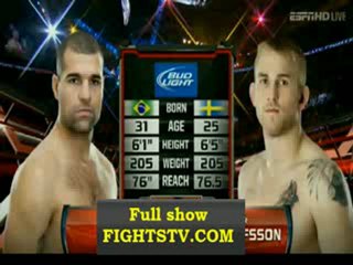 UFC on FOX 5 ALEXANDER GUSTAFSSON VS MAURICIO SHOGUN RUA FIGHT VIDEO video
