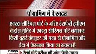 Kalpesh Sharma Explains How 'Electronic Voting Machine ( EVM )' Tampering Can be done.- Samay_News_Channel