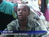 Somalia's former UK embassy home to hundreds of people