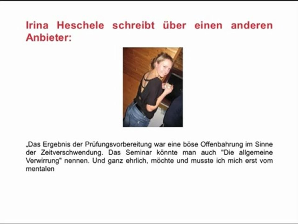 Betriebswirt IHK, die große Enttäuschung