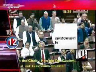 Ram Jethmalani Exposes Real Face of  Rajiv Gandhi in Rajya Sabha .