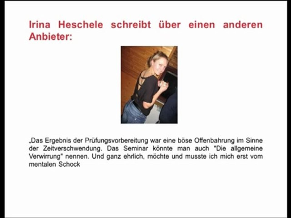 Personalfachkaufmann IHK, die große Enttäuschung