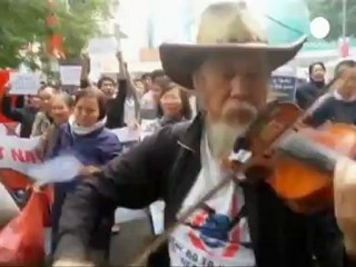 Vietnam'da Çin'i protesto gösterisi