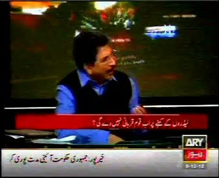 Jamaat e Islami Leader Nasrullah Khan Shajee on Sawal Ye Hai Ary News 08-Dec-2012