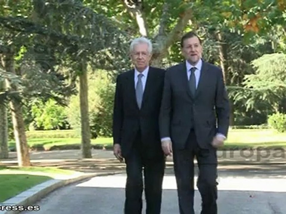 Monti dimitirá cuando se aprueben los presupuestos