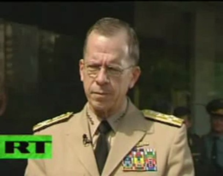 US top brass Michael Mullen  in an exclusive interview