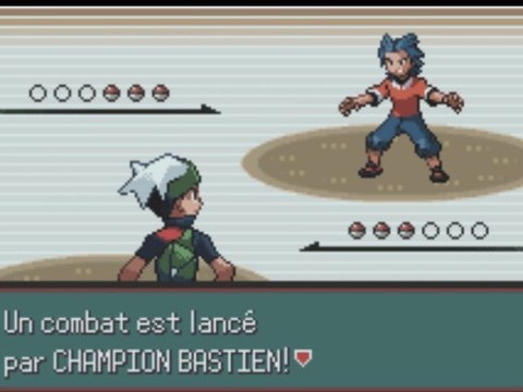 (WT) Pokémon Version Emeraude [05] : L' Arène du Village Myokara et Champion Bastien