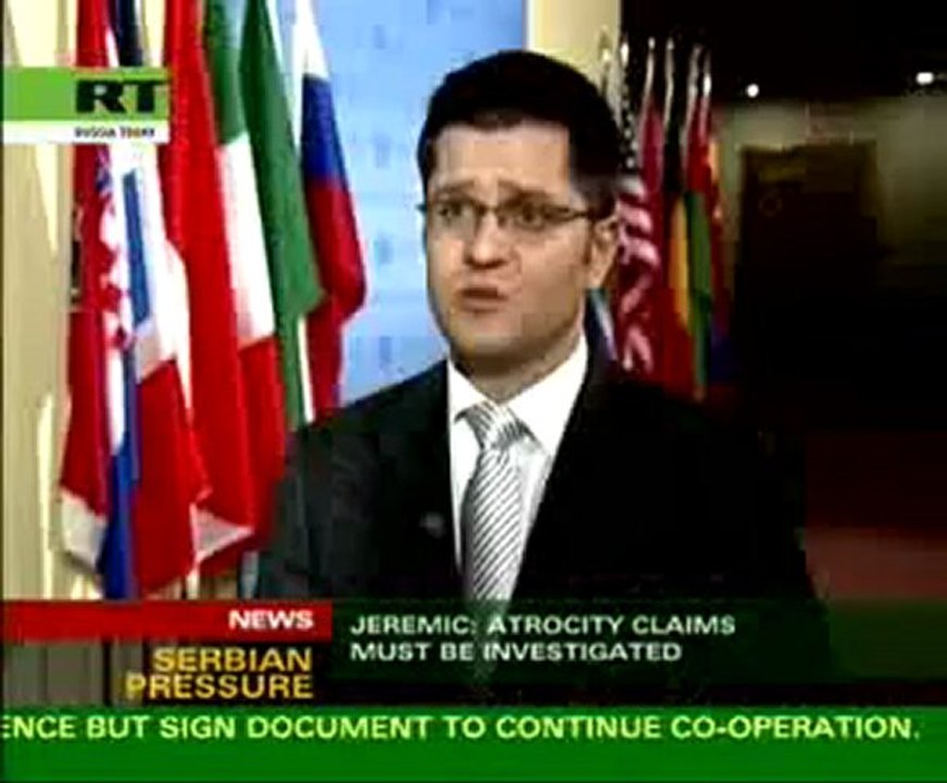 Atrocity claims must be investigated: Serbian FM Vuk Jeremic