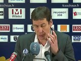 Conférence de presse FC Sochaux-Montbéliard - LOSC Lille : Eric HELY (FCSM) - Rudi GARCIA (LOSC) - saison 2012/2013