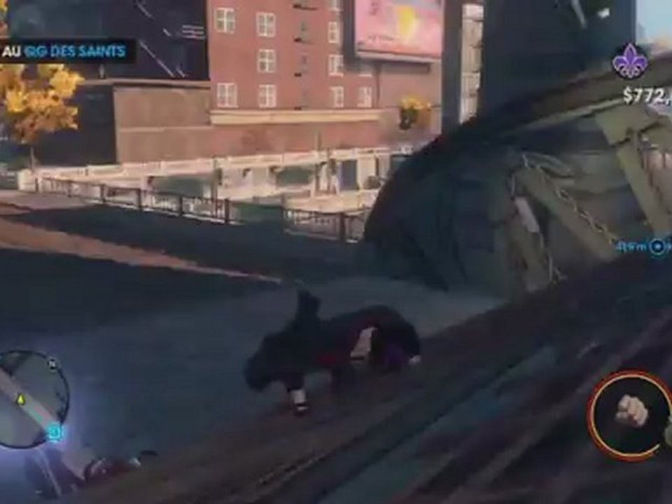 saints row 3 wt coop 20 Un bon match de catch