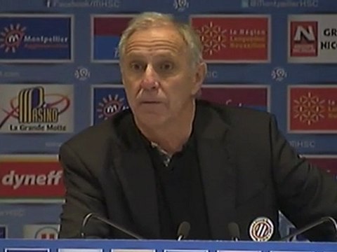 René Girard après MHSC-ACA 3-0