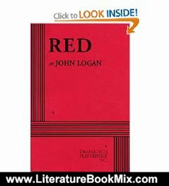 Literature Book Review: Red - Acting Edition by John Logan