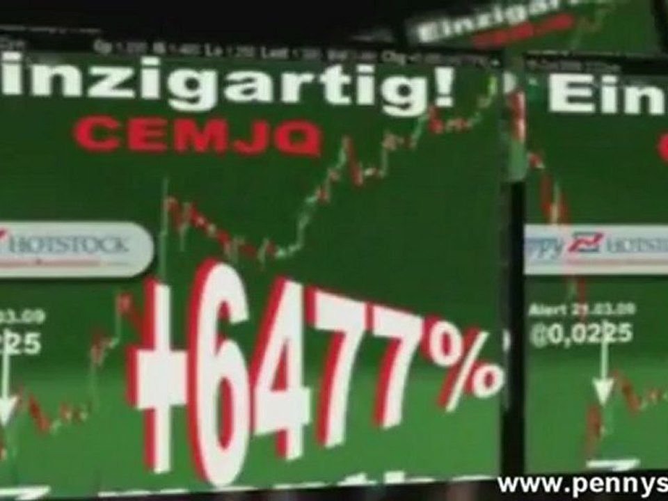 Pennystocks Aktien - Faszination pur! 6400 Prozent