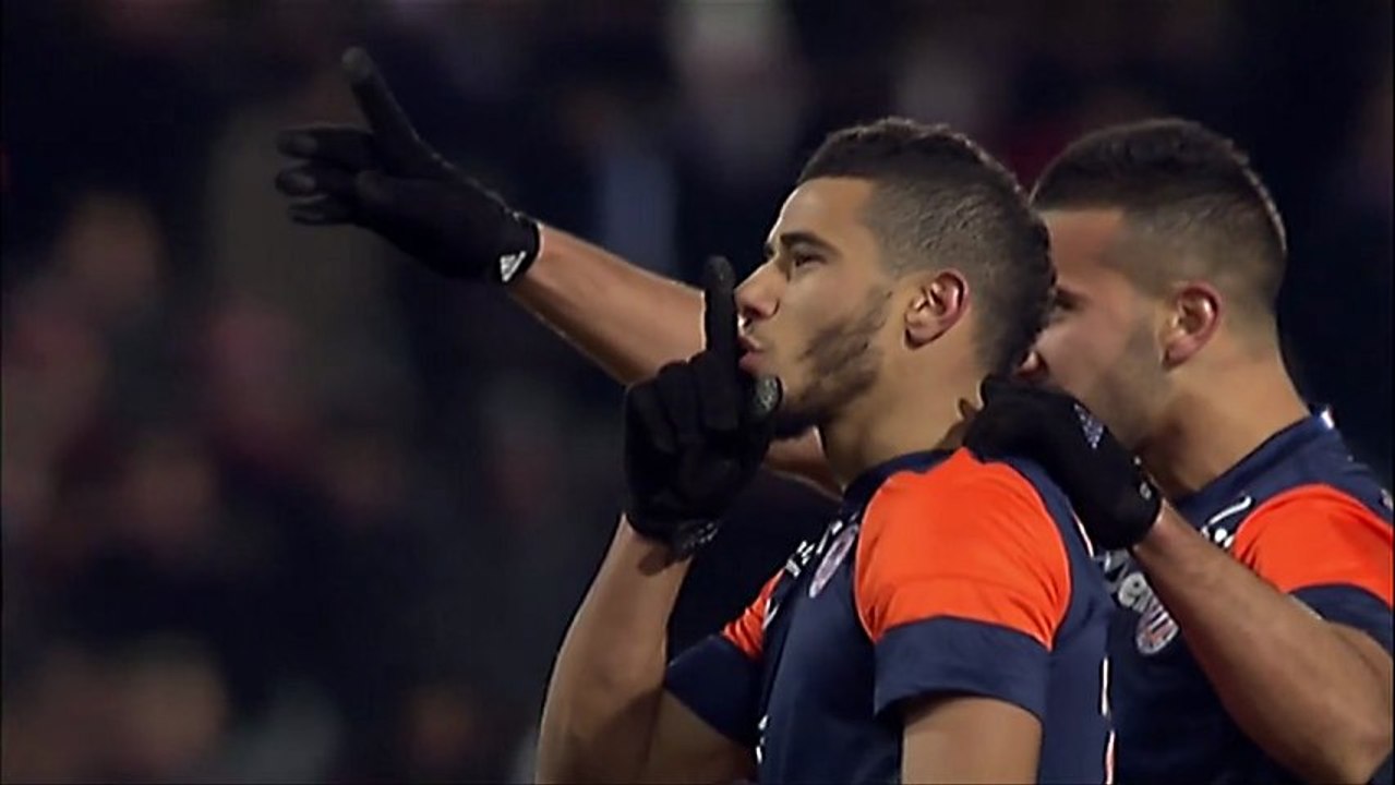 But Younes BELHANDA (67ème) - Montpellier Hérault SC - AC Ajaccio (3-0) - saison 2012/2013