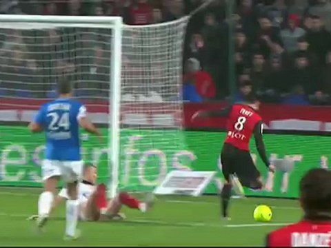 But Julien FERET (62ème) - Stade Rennais FC - Stade Brestois 29 (2-2) - saison 2012/2013
