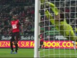 But Charlison BENSCHOP (87ème) - Stade Rennais FC - Stade Brestois 29 (2-2) - saison 2012/2013