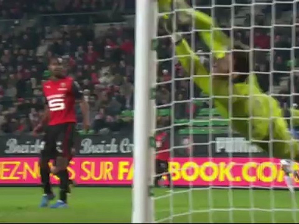 But Charlison BENSCHOP (87ème) - Stade Rennais FC - Stade Brestois 29 (2-2) - saison 2012/2013