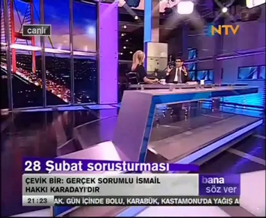 İdris Şahin NTV "Bana Söz Ver' Programında Gülay Avşar'ın Konuğu
