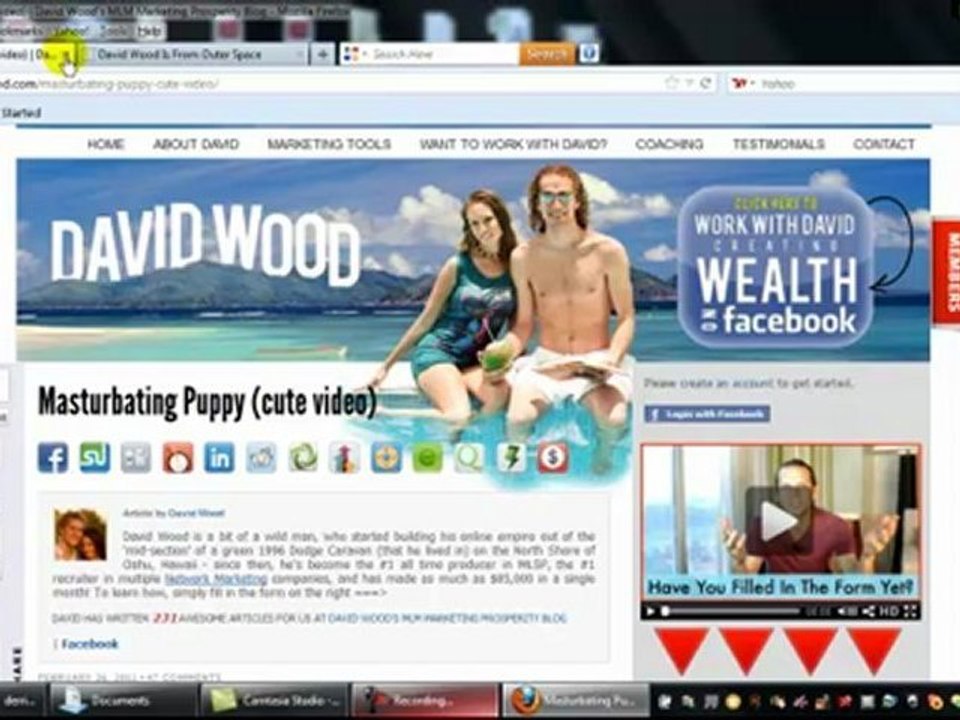 David Wood and I Have a Backlink To Each Others Blog