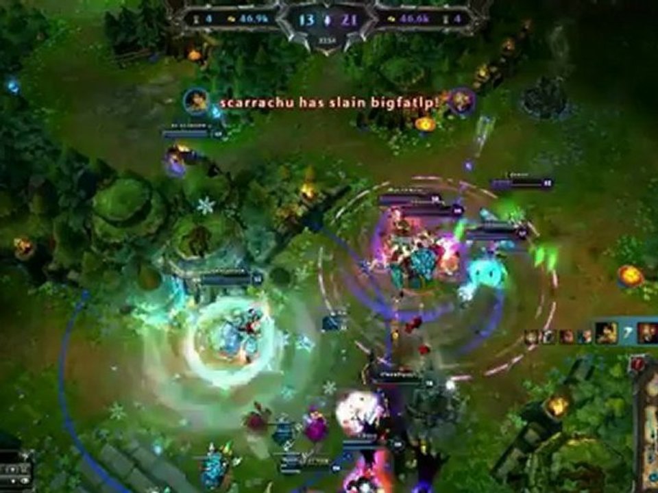 Bischu fait un carnage avec Nidalee - League of legends - team-aaa.com