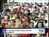 Candidatos del PSUV se comprometen a apoyar a Nicolás Maduro