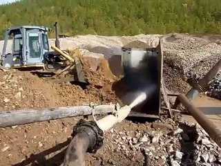 Extraction of alluvial gold